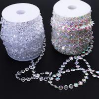 Acrylic Bead Garland Strand 10mm, Approx 