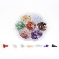 Gemstone Chips, with Plastic Box, mixed, 5-15mm Approx 1mm 