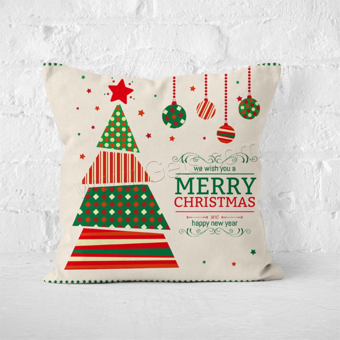 Pillow Case, Plush, Square, printing, durable & Christmas jewelry & different size for choice & different designs for choice, Sold By PC