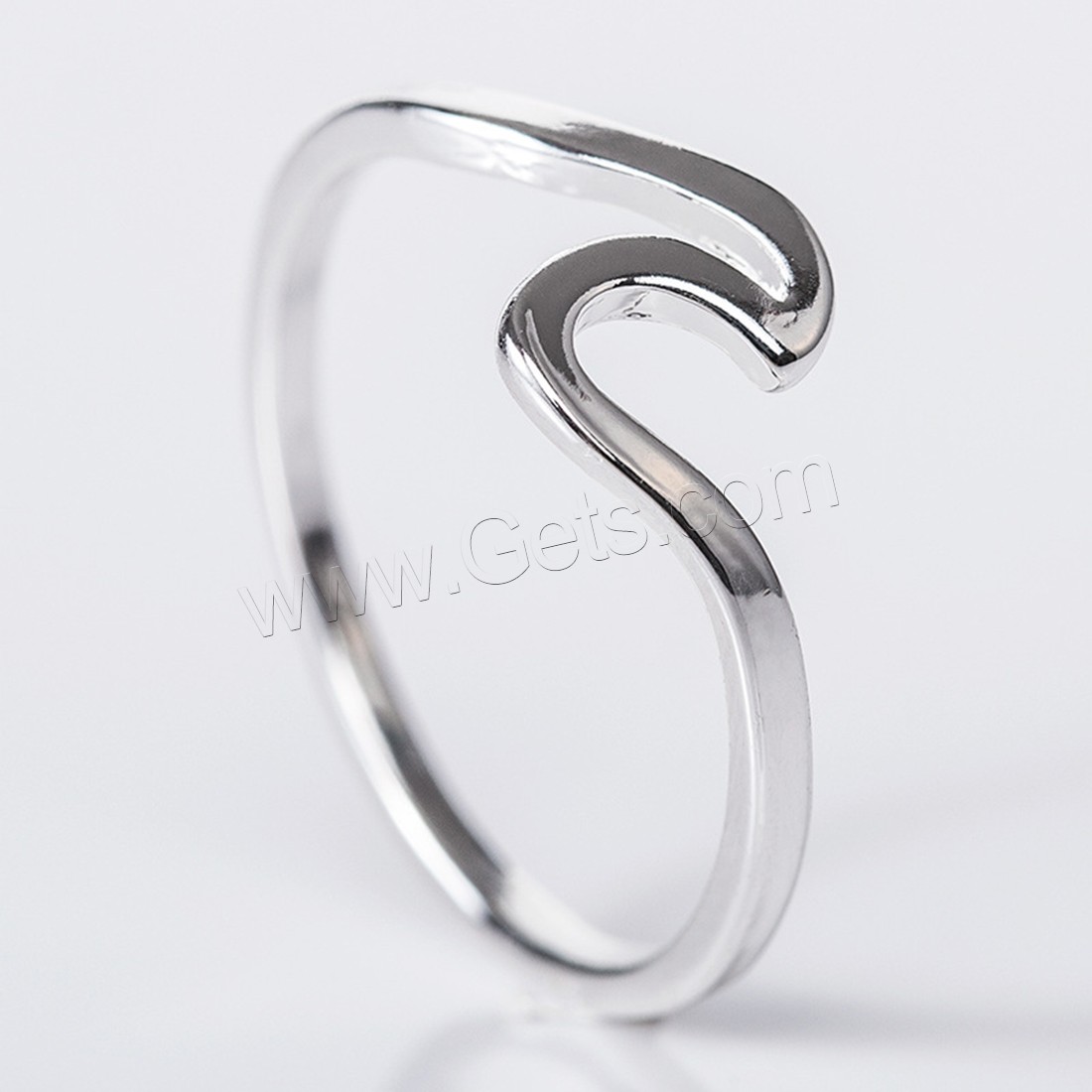 Zinc Alloy Finger Ring, plated, different size for choice & for woman, more colors for choice, Sold By PC