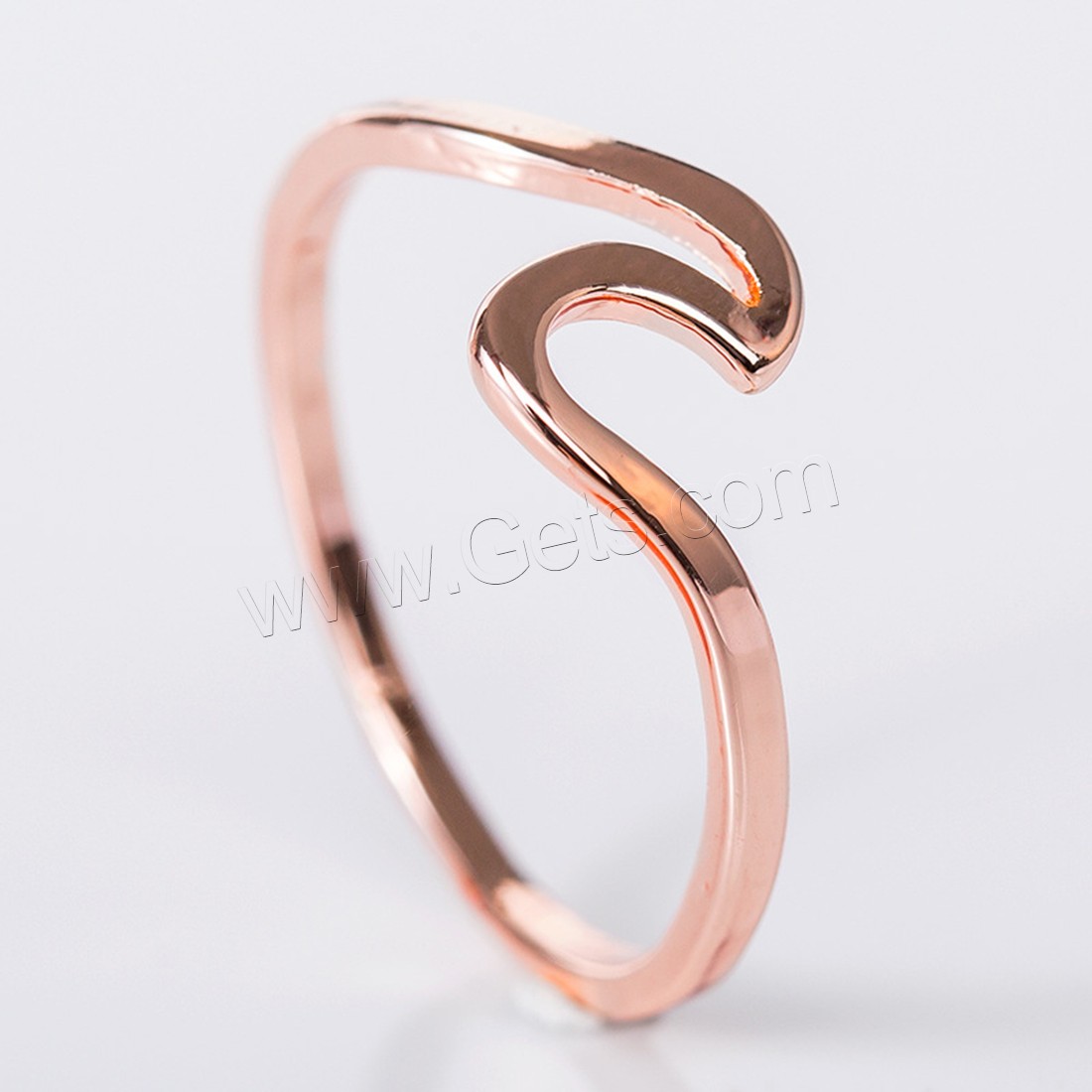 Zinc Alloy Finger Ring, plated, different size for choice & for woman, more colors for choice, Sold By PC