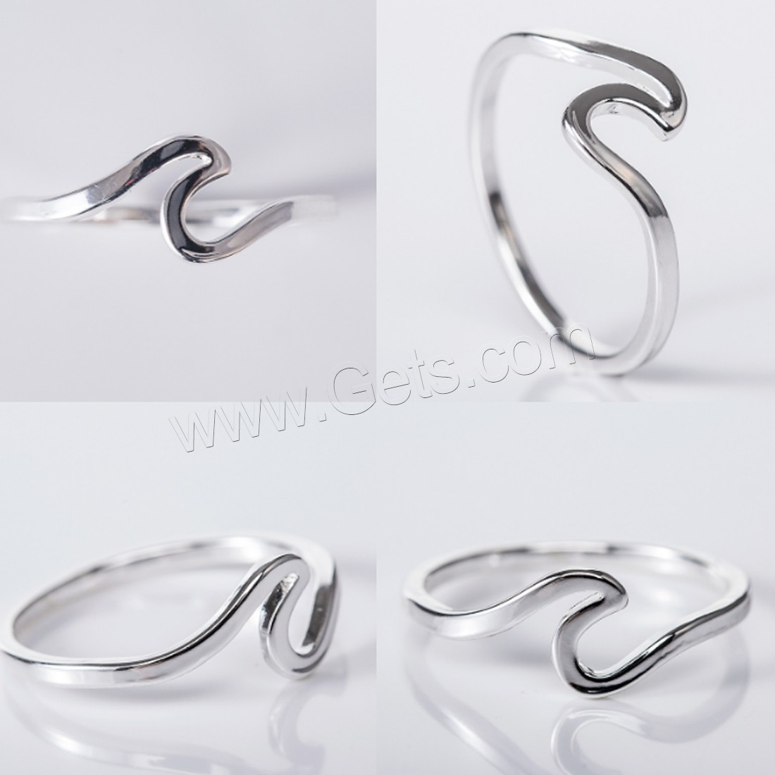 Zinc Alloy Finger Ring, plated, different size for choice & for woman, more colors for choice, Sold By PC