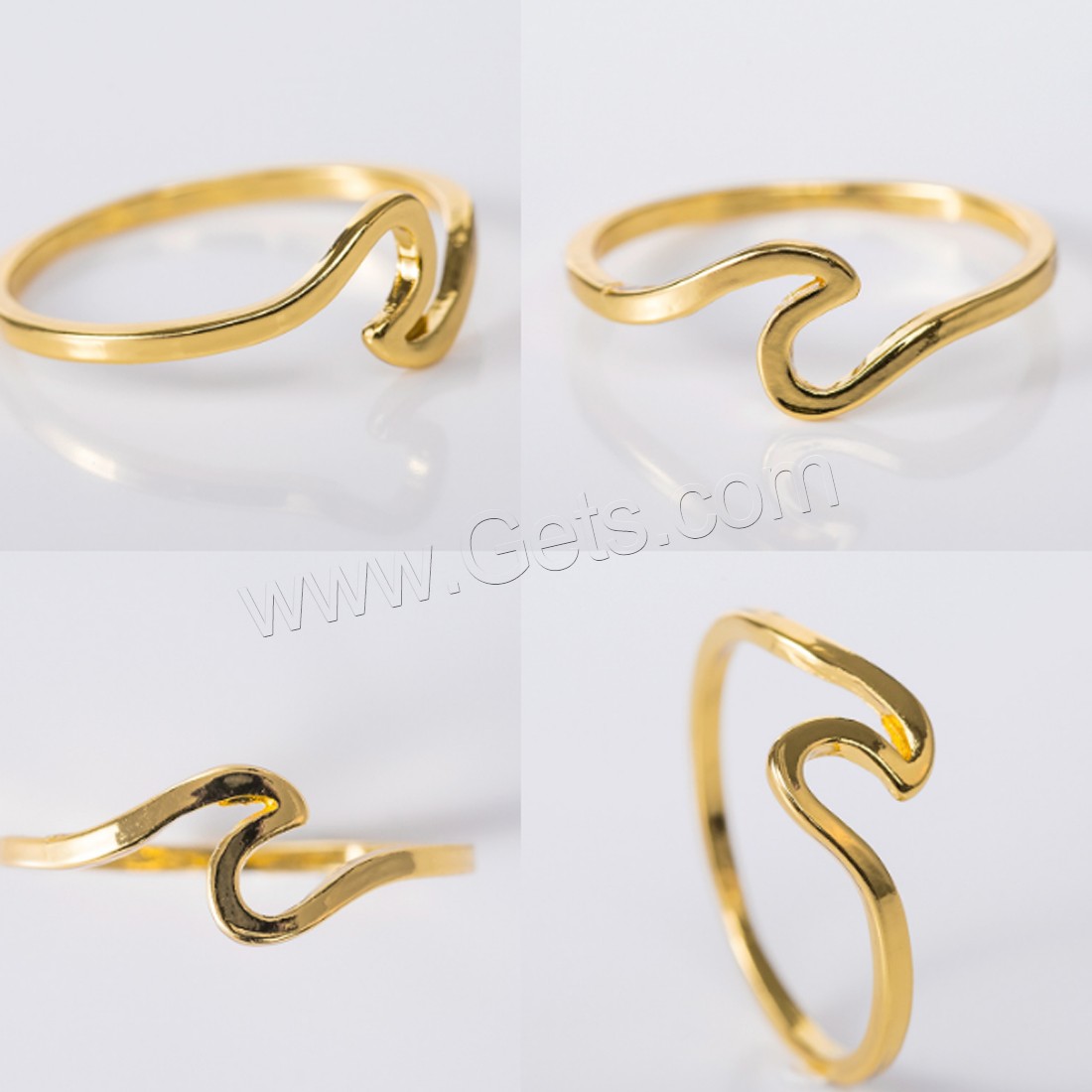 Zinc Alloy Finger Ring, plated, different size for choice & for woman, more colors for choice, Sold By PC