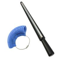 Plastic Measuring Ring Set, Measuring Ring & Ring Mandrel, durable 