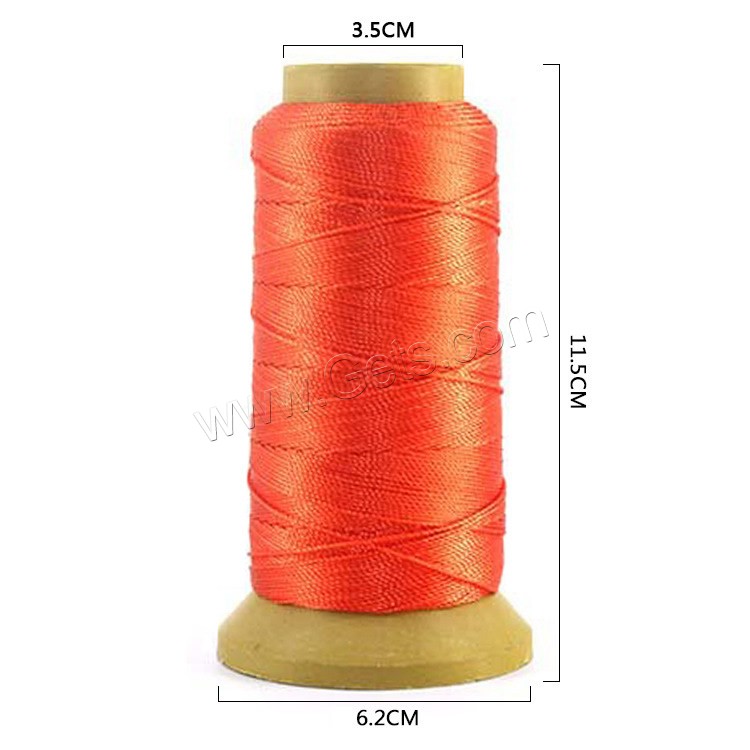 Polyester Cord, different size for choice, more colors for choice, 63x115x35mm, Sold By PC