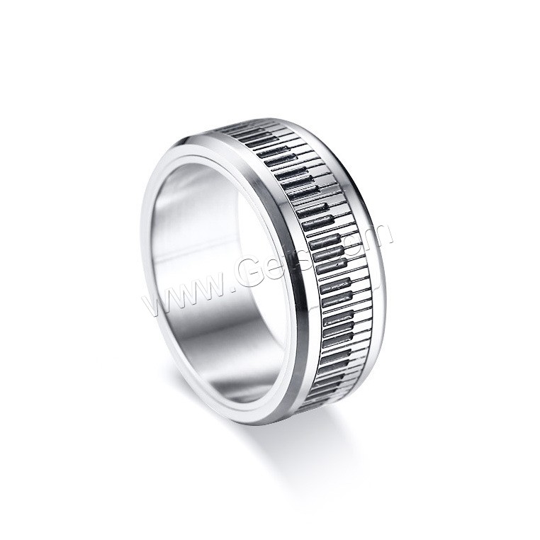 Men Stainless Steel Ring in Bulk, different size for choice & for man & enamel, 8mm, 2mm, Sold By PC