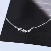 Collier de bijoux en argent , argent sterling 925, avec 1.18lnch chaînes de rallonge, chaîne ovale & pour femme Environ 15.3 pouce, Vendu par brin