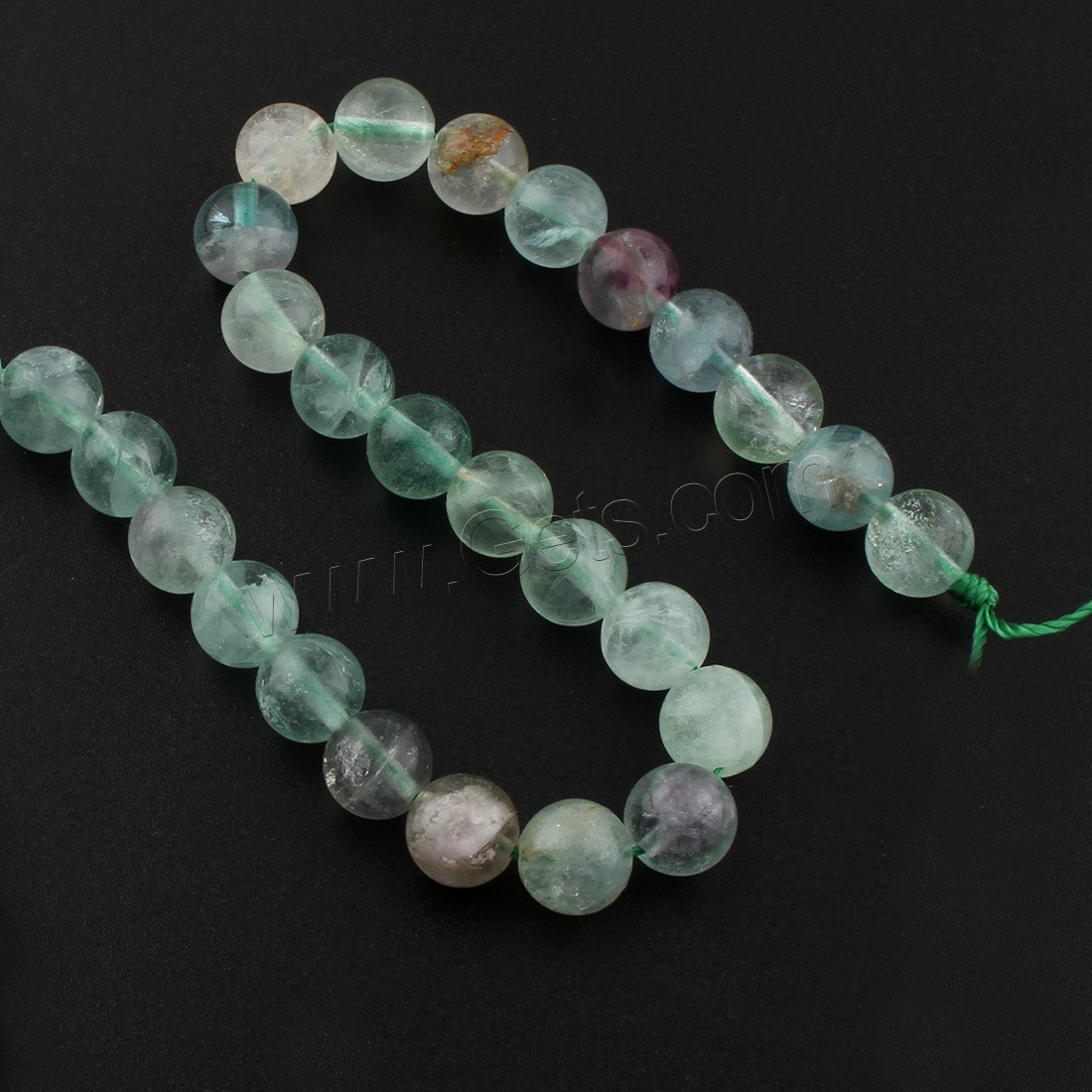 Colorful Fluorite Beads, Round, different size for choice, Hole:Approx 1mm, Length:Approx 15 Inch, Sold By Strand