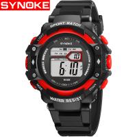 Montre à bijoux pour hommes Synoke®, Plastique, avec verre & acier inoxydable, mouvement chinoise, Résistant à l’eau de vie & réglable & LED & lumineux, plus de couleurs à choisir Environ 11 pouce, Vendu par PC