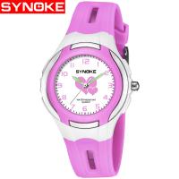 Reloj para niños Synoke®, El plastico, con Vidrio & acero inoxidable, movimiento japonés, Resistente al agua de la vida & para  los niños & ajustable & LED & luminoso, más colores para la opción, 38.96x13.6mm, longitud:aproximado 9 Inch, Vendido por UD