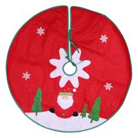 tissu Christmas Tree Skirt, Bijoux de Noël, 900mm, Vendu par PC