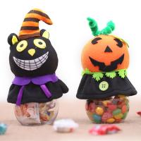 プラスチック ハロウィーンキャンディボックス, とともに 布, 異なるスタイルを選択, 売り手 パソコン