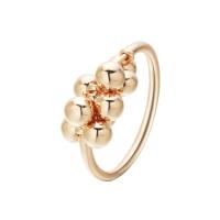 Zinc Alloy Finger Ring, real gold plated, for woman, lead & cadmium free, US Ring 