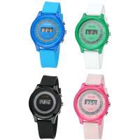 Reloj infantil VILAM®, silicona, con Plástico PC, Resistente al agua de la vida & unisexo & para  los niños & LED, más colores para la opción, 36.5mm, longitud:aproximado 8.12 Inch, Vendido por UD