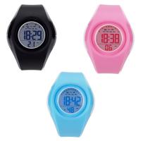 Reloj infantil VILAM®, Caucho de PU, con plástico PC, Resistente al agua de la vida & unisexo & para  los niños & LED, más colores para la opción, 39mm, longitud:aproximado 8.11 Inch, Vendido por UD