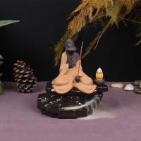 Incense Smoke Flow Backflow Holder Ceramic Incense Burner, Porcelain, durable 