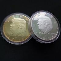 Zinc Alloy Commemorative Coin, plated, Unisex 