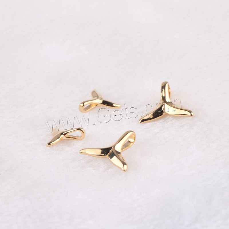 Brass Jewelry Pendants, 18K gold plated, different size for choice & for woman, Hole:Approx 0.5mm, 20PCs/Lot, Sold By Lot