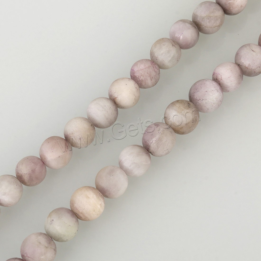 Purple Lithium Stone Beads, Round, different size for choice & frosted, Hole:Approx 1mm, Length:Approx 15.5 Inch, Sold By Strand