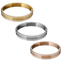 ステンレス ブレスレット, とともに 粘土, メッキ, 女性用, 無色, 10mm, 内径:約 売り手 パソコン