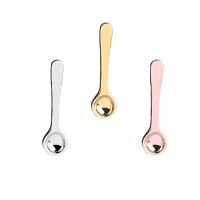 Zinc Alloy Collar Brooch, Spoon, plated, Unisex 