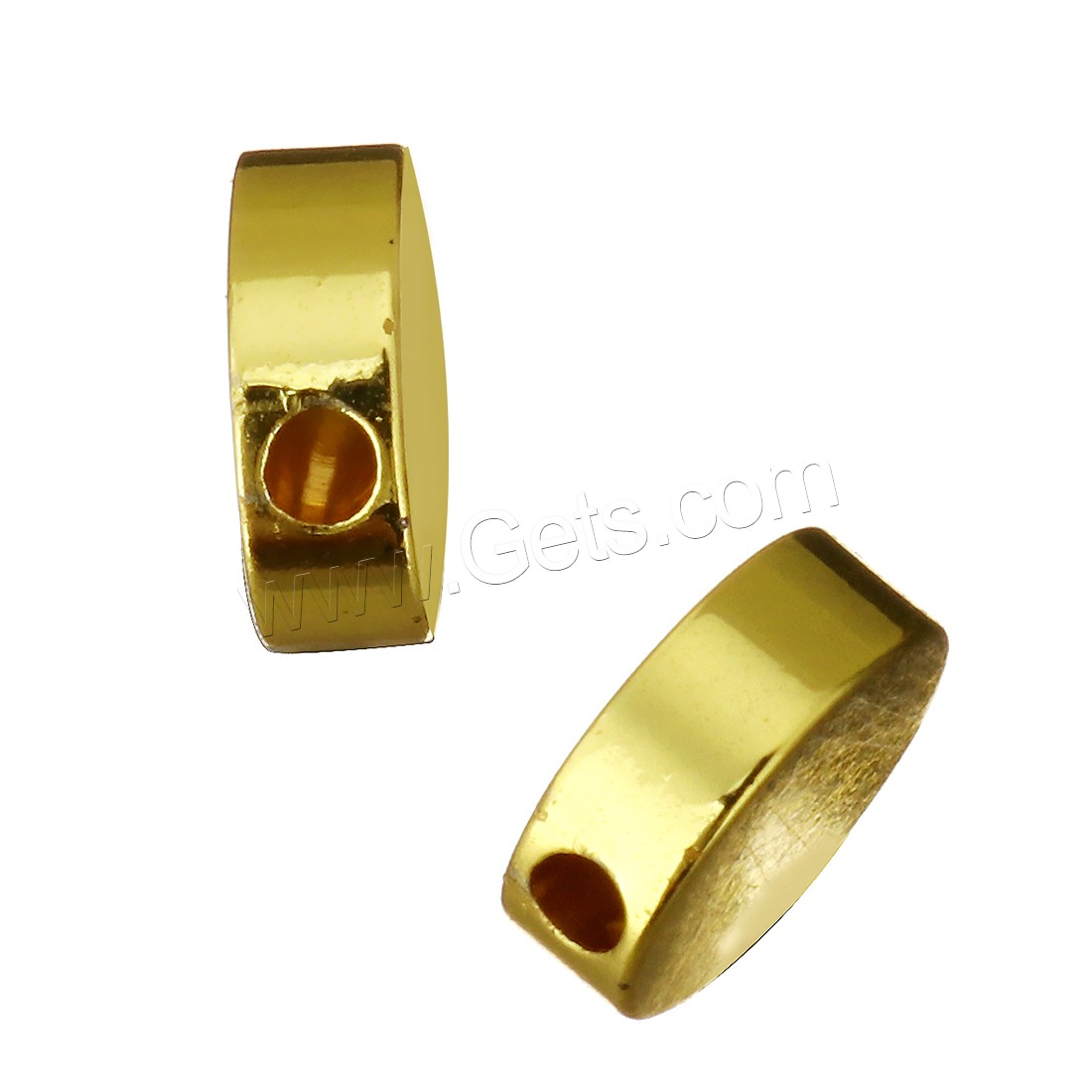 Brass Jewelry Beads, Flat Round, plated, different size for choice, more colors for choice, Hole:Approx 1.5mm, Sold By PC