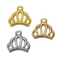 Brass Jewelry Pendants, Crown, plated Approx 1mm 