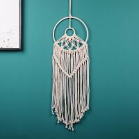 Fashion Dream Catcher, Linen, with Cotton Thread & Iron 