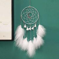 Мода Dreamcatcher, перья, с Хлопковая нить & Железо, со светодиодным светом, Много цветов для выбора продается PC