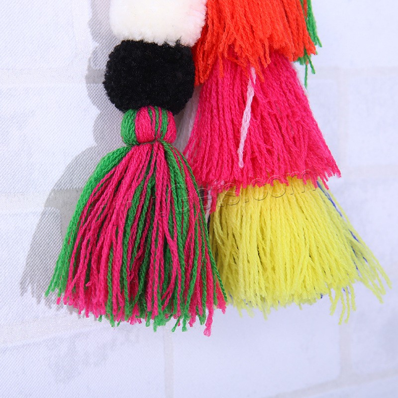 Polyester Costume Accessories, different size for choice, mixed colors, Sold By PC