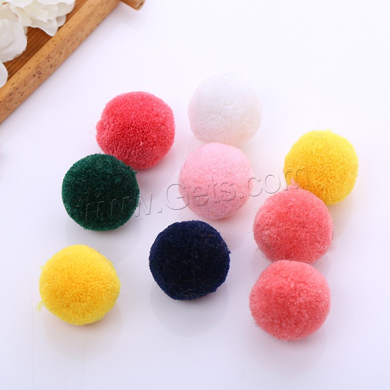 Polyester Costume Accessories, different size for choice, mixed colors, Sold By PC