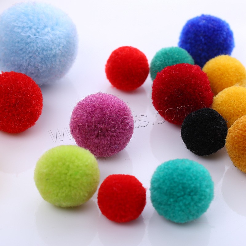 Polyester Costume Accessories, different size for choice, mixed colors, Sold By PC