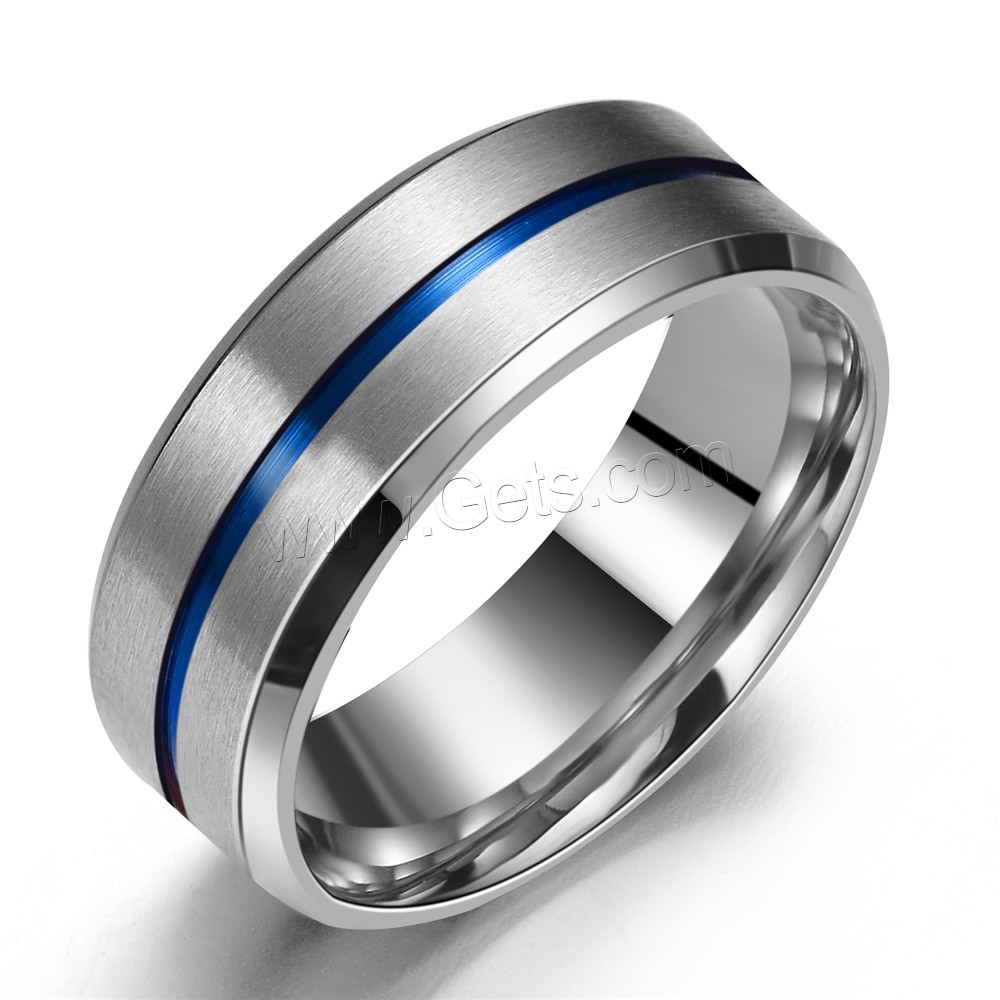 Men Stainless Steel Ring in Bulk, plated, different size for choice & for man, 8mm, Sold By PC