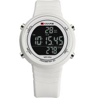 Colección de relojes PANARS®, El plastico, con acero inoxidable, chapado, prueba de rotura & multifuncional & LED & para hombre & impermeable & luminoso, más colores para la opción, 43.5x12.5mm, 23mm, longitud:aproximado 9.8 Inch, Vendido por UD