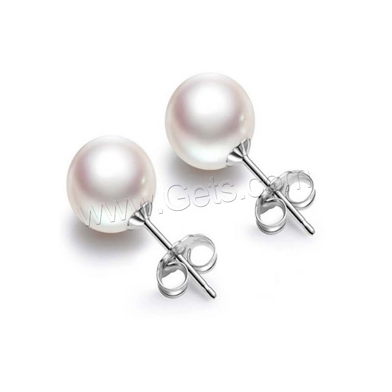 Plata de ley 925 Arito, con Shell Pearl, chapado, diverso tamaño para la opción & para mujer, más colores para la opción, Vendido por Par