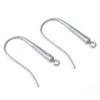 Stainless Steel Hook Earwire, with loop, original color Approx 1.5mm 