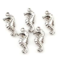 Stainless Steel Animal Pendants, Seahorse, original color Approx 1mm 