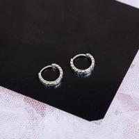 Sterling Silver Huggie Hoop Earring, 925 Sterling Silver, for woman 2mm 