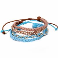 samt Armband, plattiert, unisex & mit Strass, keine, 20mm, Länge:ca. 7 ZollInch, verkauft von Strang