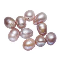 Perle comme Pommes de terre perles d'eau douce, perle d'eau douce cultivée, pomme de terre, naturel, couleurs mélangées, 9-10mm Environ 0.8mm Vendu par sac