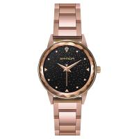 SANDA® Reloj para mujer, aleación de zinc, con dial de aleación de cinc & Vidrio, movimiento chino, chapado, más colores para la opción, libre de plomo & cadmio, 37x11mm, longitud:aproximado 11.9 Inch, Vendido por UD