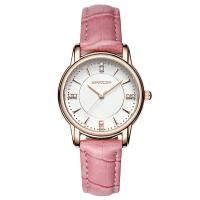 SANDA® Reloj para mujer, Cuero de PU, con dial de aleación de cinc & Vidrio, movimiento chino, más colores para la opción, 32x9mm, longitud:aproximado 9.4 Inch, Vendido por UD