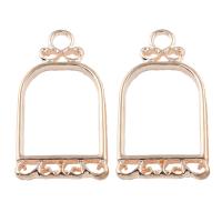 Zinc Alloy Jewelry Pendants, rose gold color plated Approx 2mm 