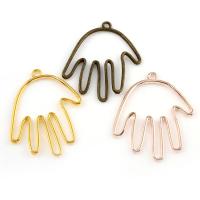 Zinc Alloy Hand Pendants, plated Approx 1mm 