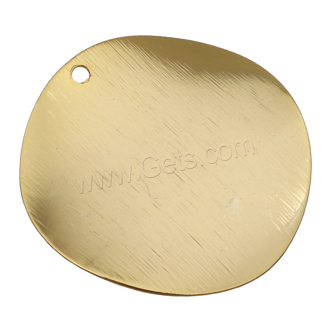 Brass Jewelry Pendants, Flat Round, plated, different size for choice, more colors for choice, Hole:Approx 1mm, Sold By PC