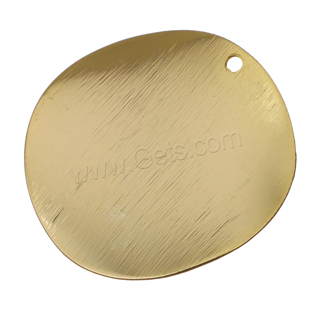 Brass Jewelry Pendants, Flat Round, plated, different size for choice, more colors for choice, Hole:Approx 1mm, Sold By PC