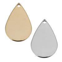 Brass Jewelry Pendants, Teardrop, plated Approx 1mm 