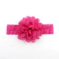 Fashion Baby Headband, Cloth, Flower, for baby & elastic 80mm 