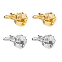 Zinc Alloy Cufflinks, plated, Unisex 