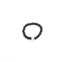 Hematite Pulsera, con Hilo cristal, elástico & unisexo & antifatiga, longitud:aproximado 8 Inch, Vendido por Sarta